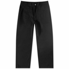 Uniform Bridge Men's Wide Fit Fatigue Pant in Black