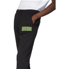 Fendi Black Fluo Logo Lounge Pants
