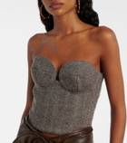 Magda Butrym Wool-blend corset
