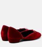 Herbert Levine 24/7 velvet ballet flats