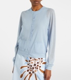 Dorothee Schumacher Summer semi-sheer cotton-blend cardigan