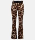 Goldbergh Minou leopard-print ski pants
