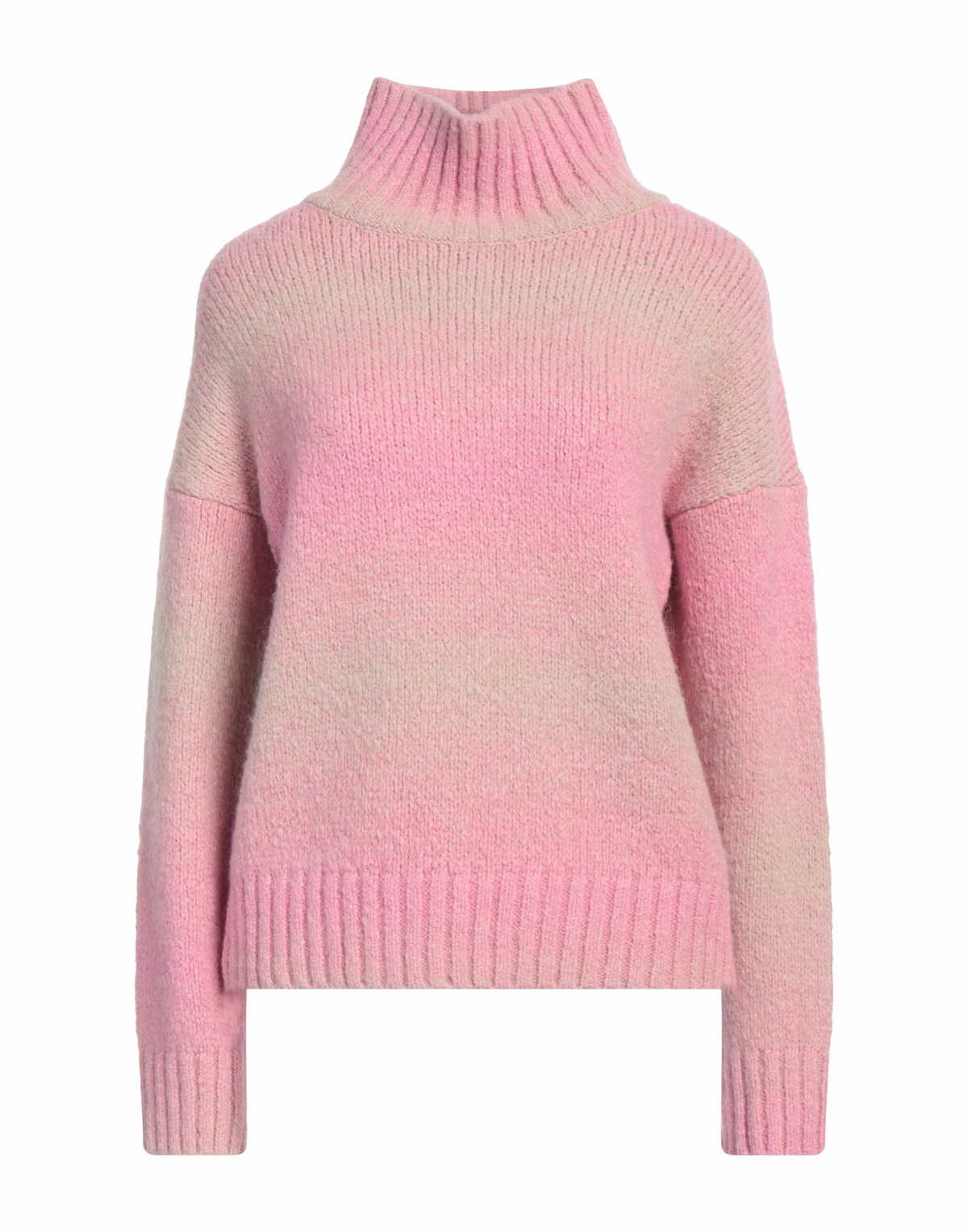 Maje Womens Turtleneck in Pink