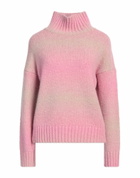 Maje Womens Turtleneck in Pink