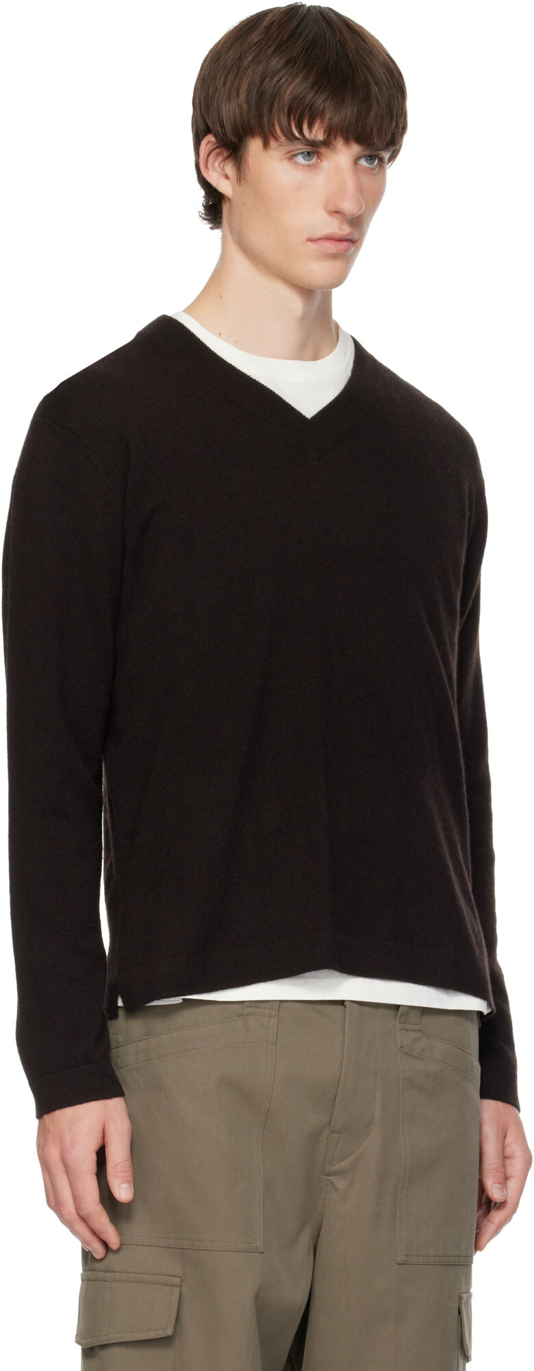 LISA YANG Brown Clayton Sweater
