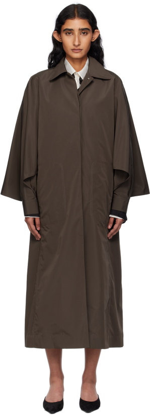 Photo: GIA STUDIOS Brown Etoffe Coat