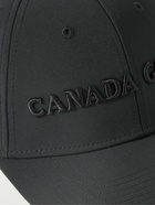 Canada Goose - Logo-Embroidered Stretch-Twill Baseball Cap - Black