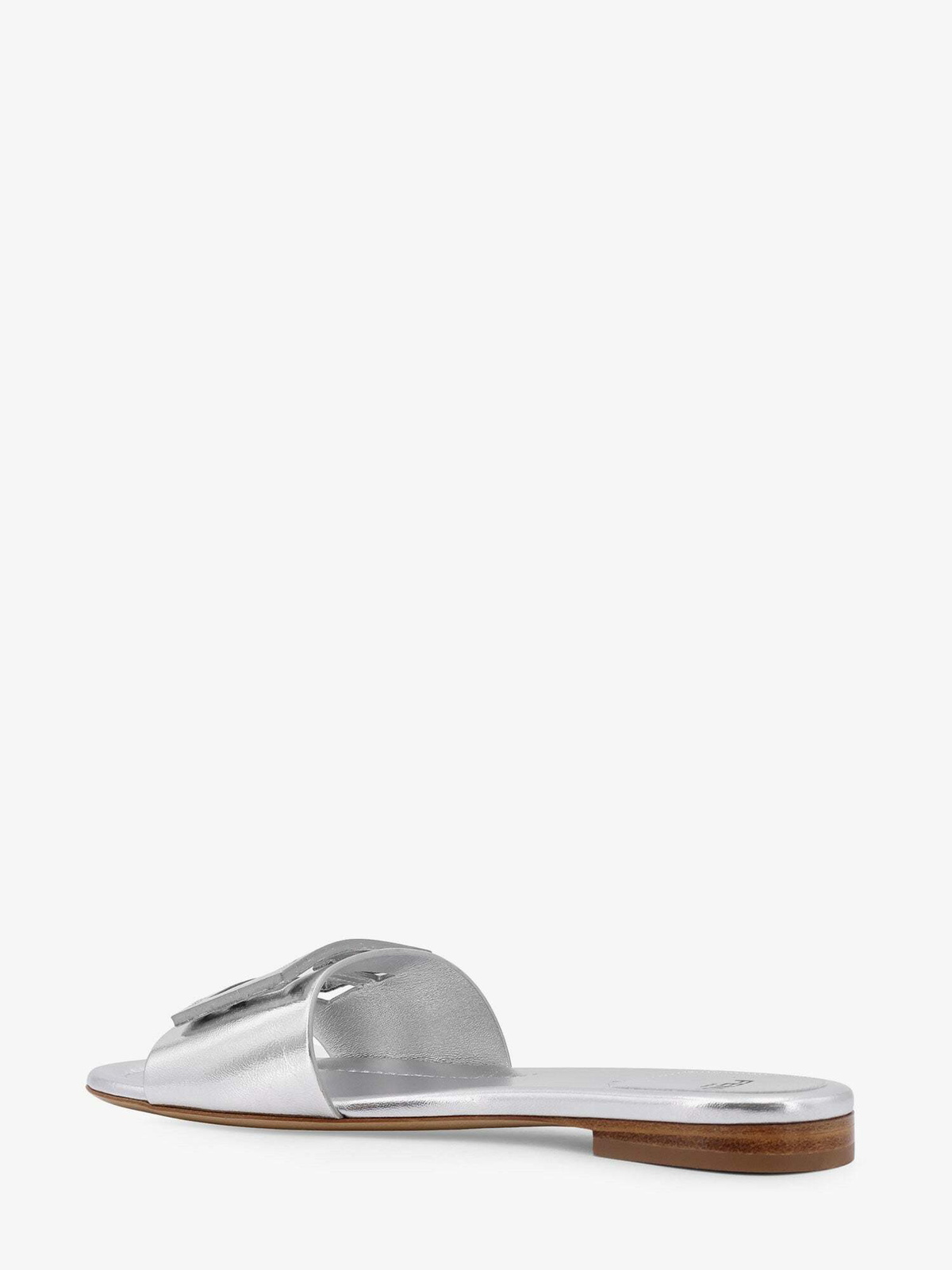 Fendi Sandals Silver Womens Sandal Fendi