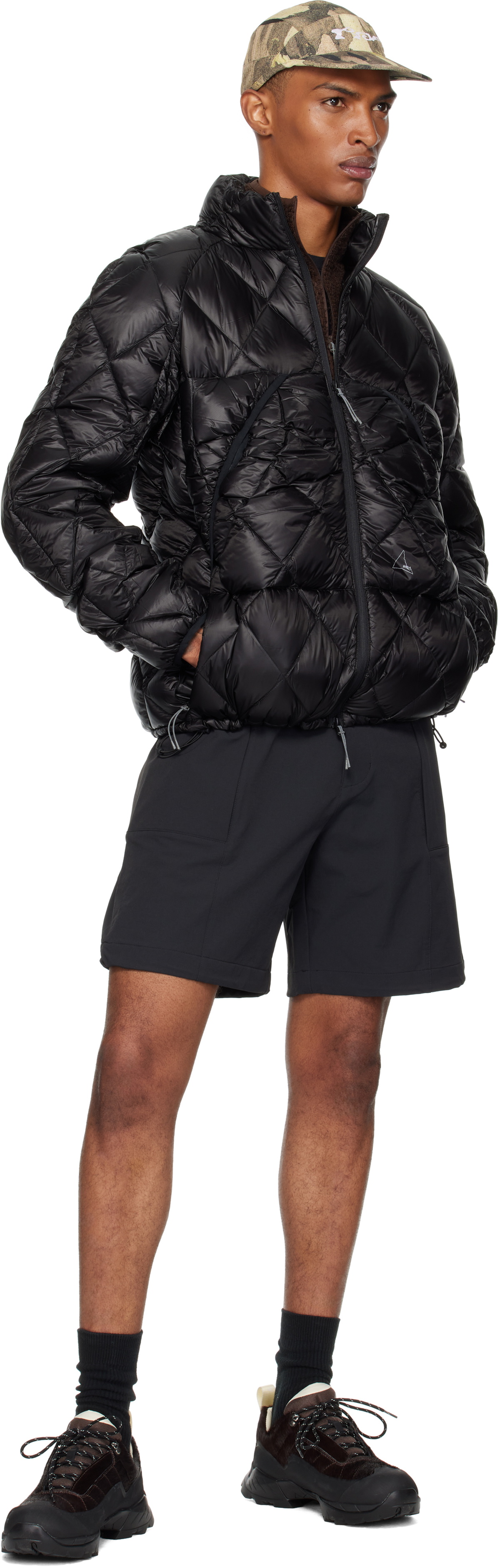 ROA Black Duty Shorts