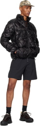 ROA Black Duty Shorts
