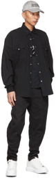 Alexander McQueen Black Organic Cotton Shirt