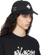PLACES+FACES Black Appliqué Cap