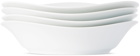 Georg Jensen Four-Pack White Porcelain Cobra Bowls