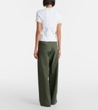 Vince Colette cotton wide-leg pants