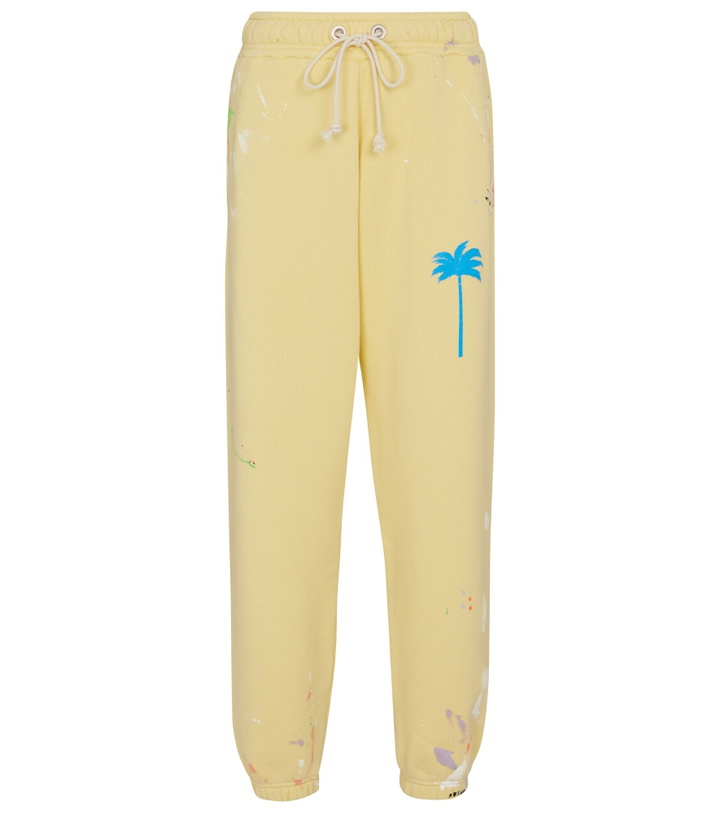 Photo: Palm Angels - Printed cotton jersey sweatpants