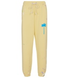 Palm Angels - Printed cotton jersey sweatpants