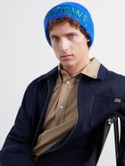 LOEWE - Logo-Embroidered Wool Beanie
