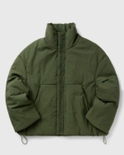 Rough. PUFFER JACKET Green Mens Down & Puffer Jacket
