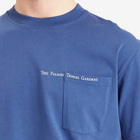 Palmes Men's Garden Pocket T-Shirt in Blue