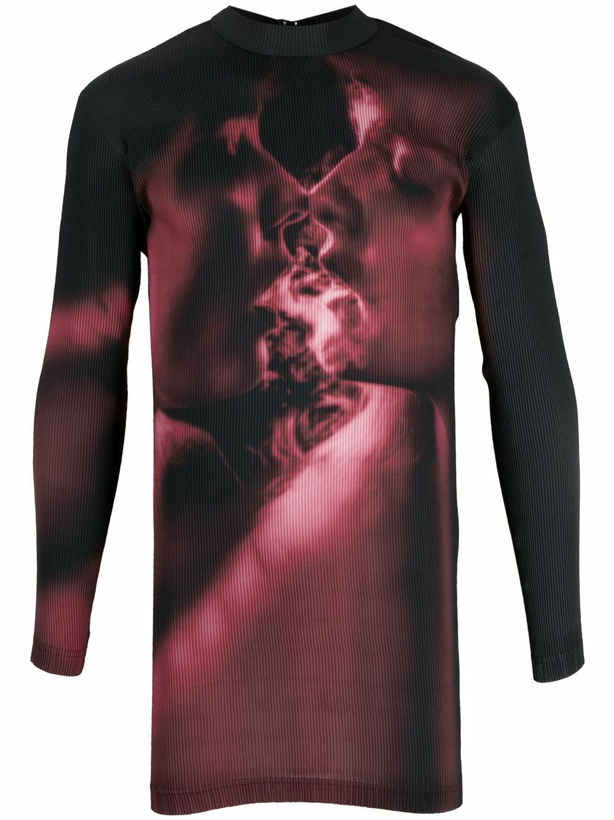 Photo: EYTYS Black Rhye Photograph-Print Dress