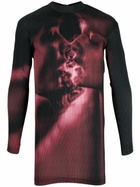 EYTYS Black Rhye Photograph-Print Dress
