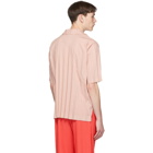 Homme Plisse Issey Miyake Pink Edge Shirt