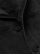 Givenchy - Camp-Collar Denim Jacket - Black