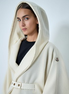 Moncler Belted Fringe Cape
