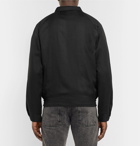 Stüssy - Bryan Snake-Print Jersey Blouson Jacket - Black