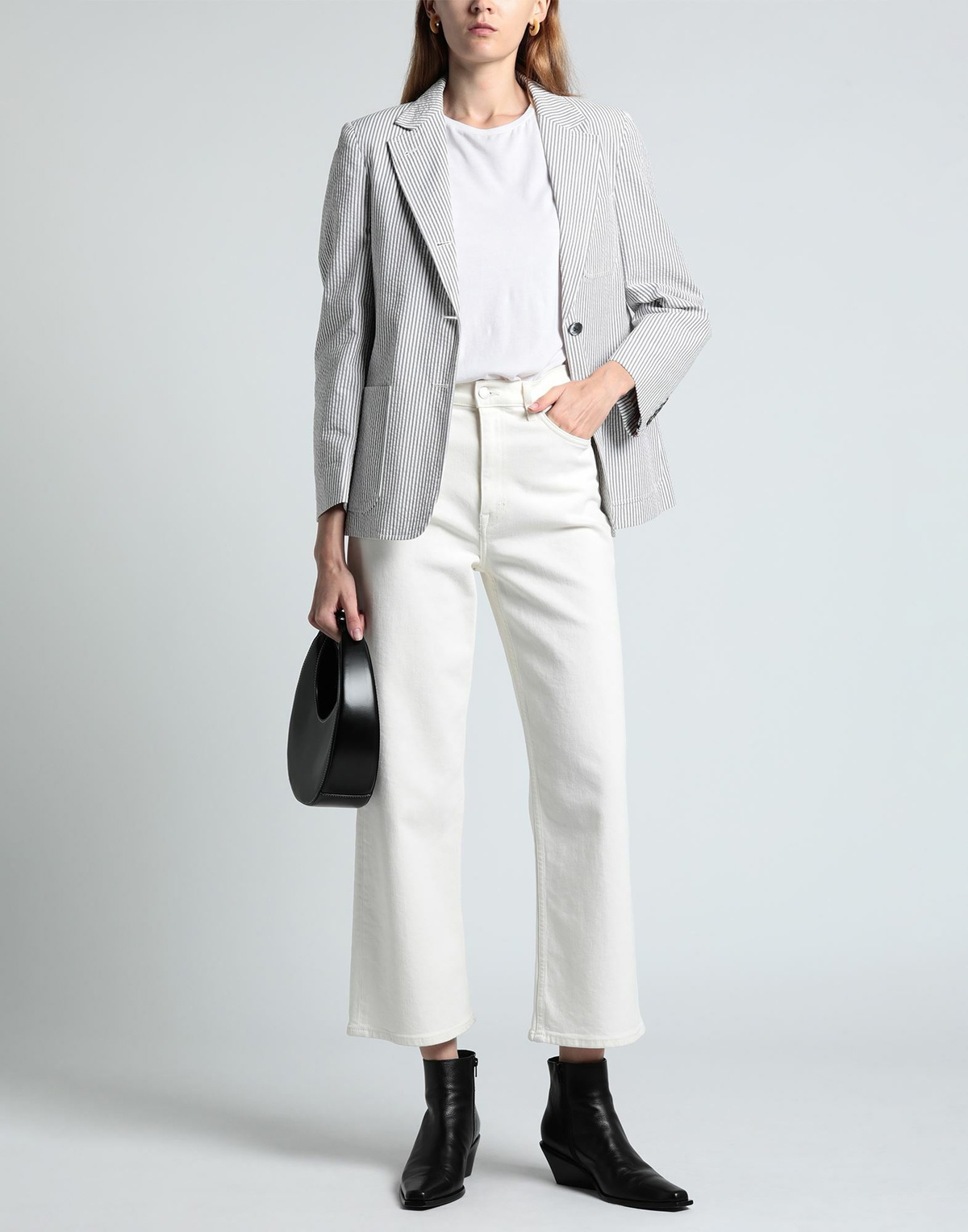 Thom Browne Womens Blazer in White
