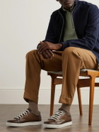 Berluti - Scritto Venezia Leather Sneakers - Brown