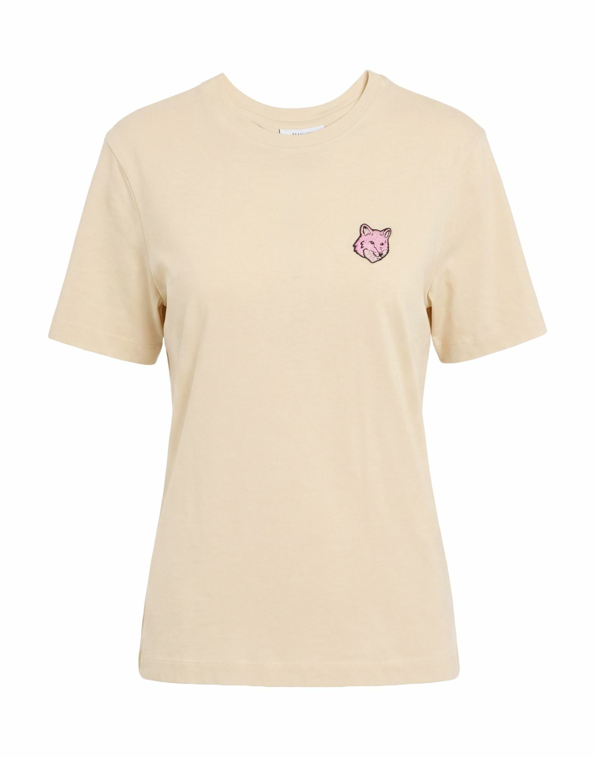 Maison Kitsuné Purple Cropped Boxy Shirt Maison Kitsune