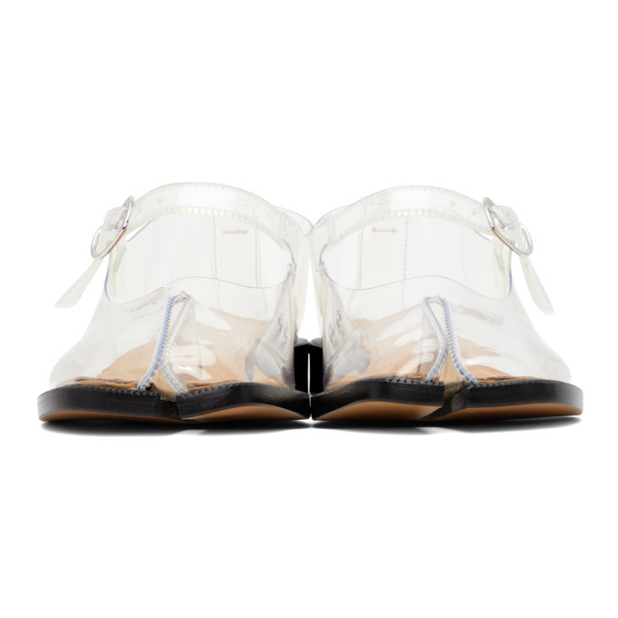 Maison Margiela Transparent Tabi Oxfords Maison Margiela