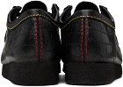 WACKO MARIA Black Clarks Originals Edition Croc Desert Boots