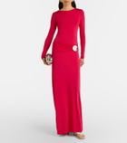 Cala de la Cruz Eres gathered jersey maxi dress