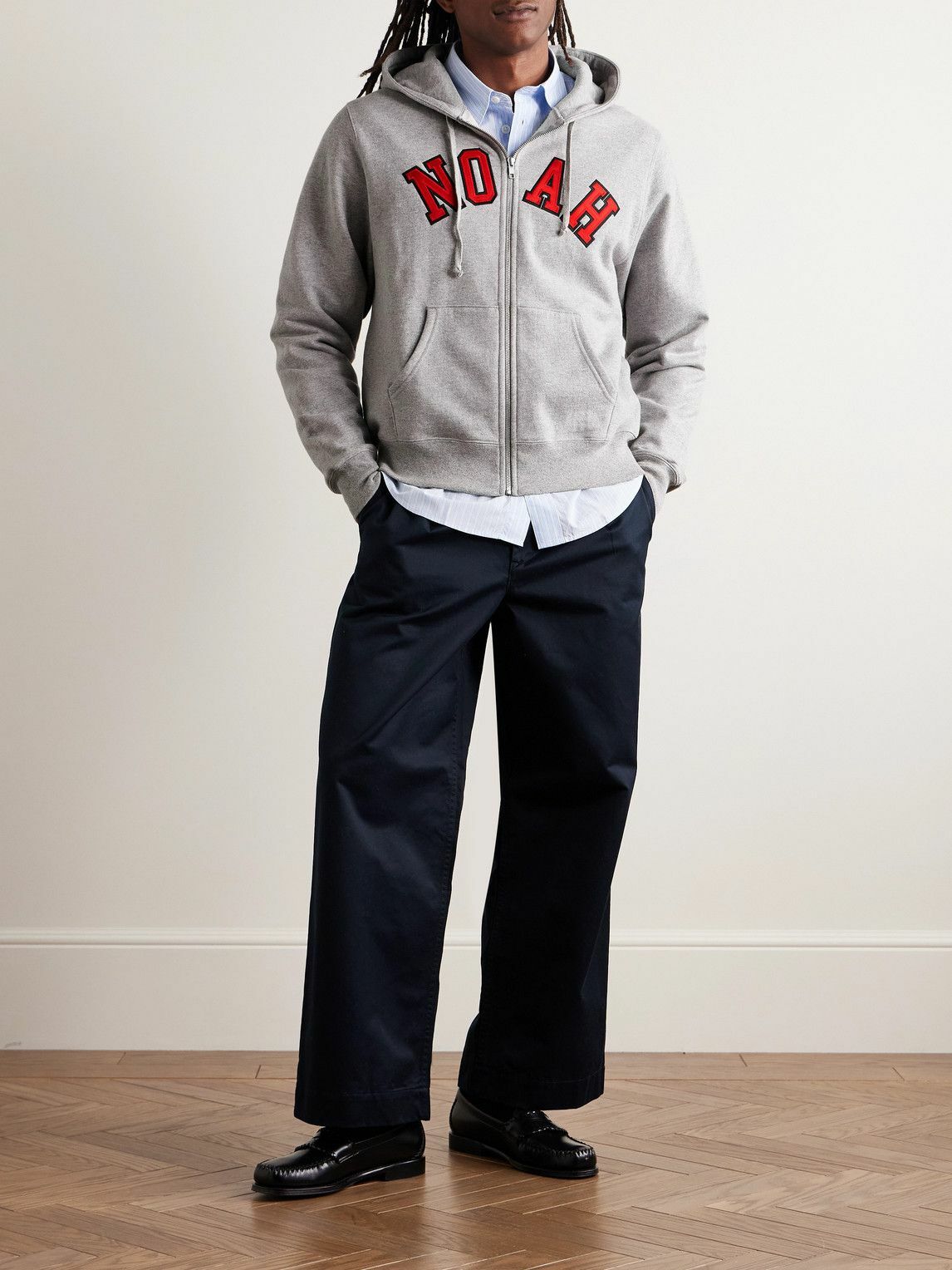 【関税込み】Noah NYC フーディ & ジップアップ Noah x ADWYSD Zip-Up Hoodie | Parallel