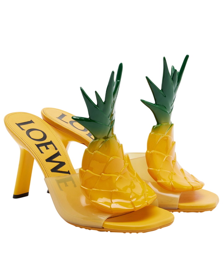Photo: Loewe Paula's Ibiza Petal PVC mules