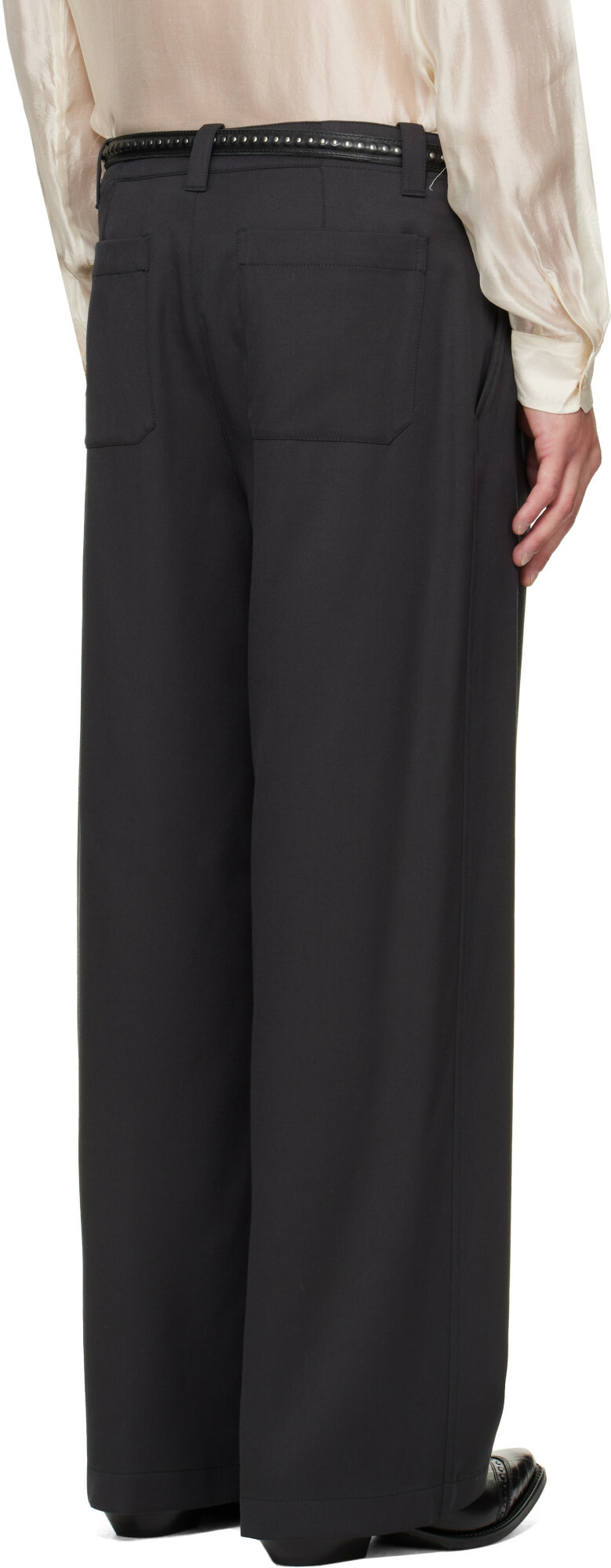 OUR LEGACY Gray Still Chino Trousers