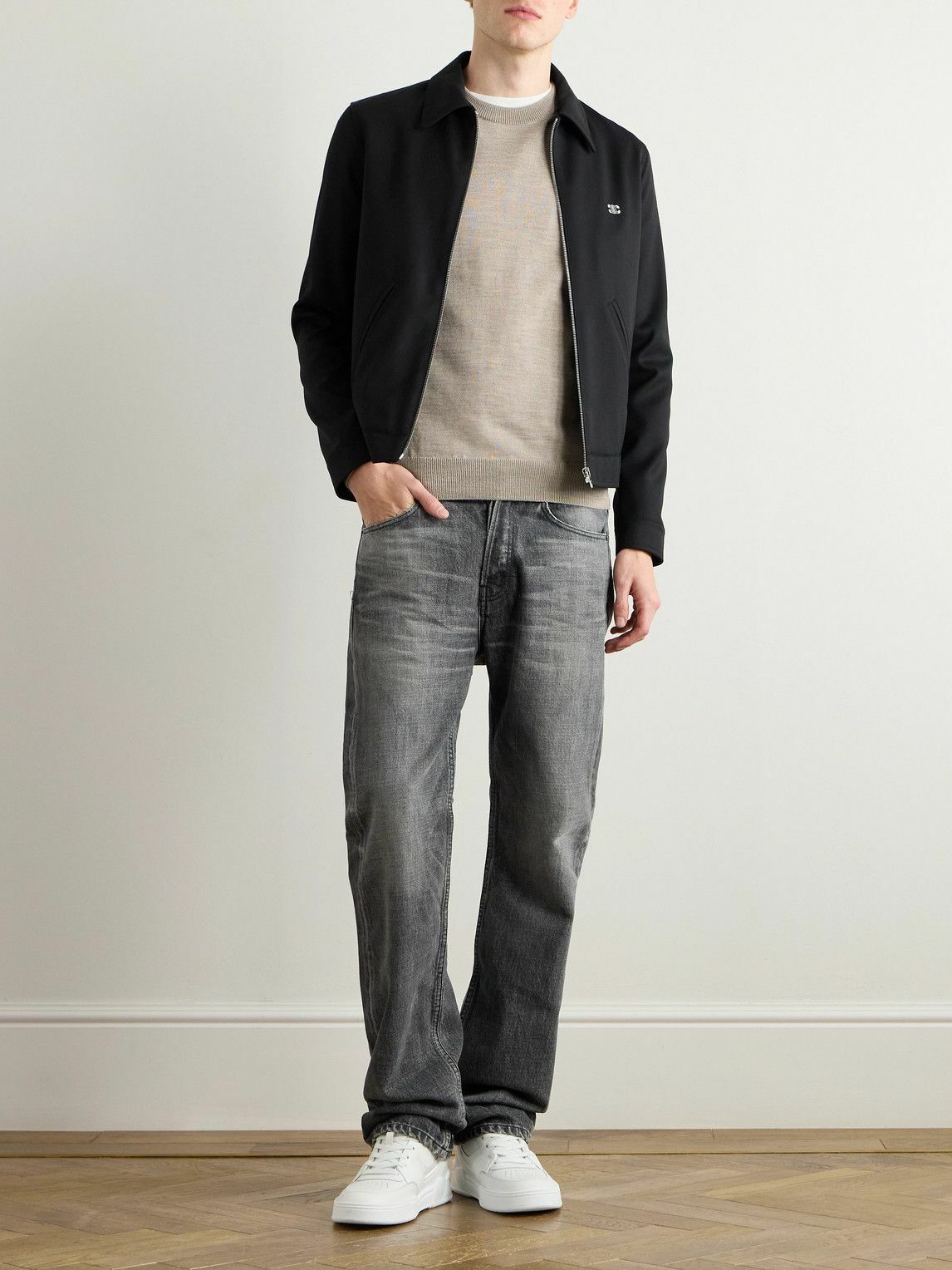 CELINE - Kurt Straight-Leg Jeans - Black