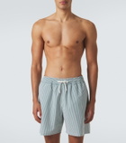 Polo Ralph Lauren Traveler striped seersucker swim trunks