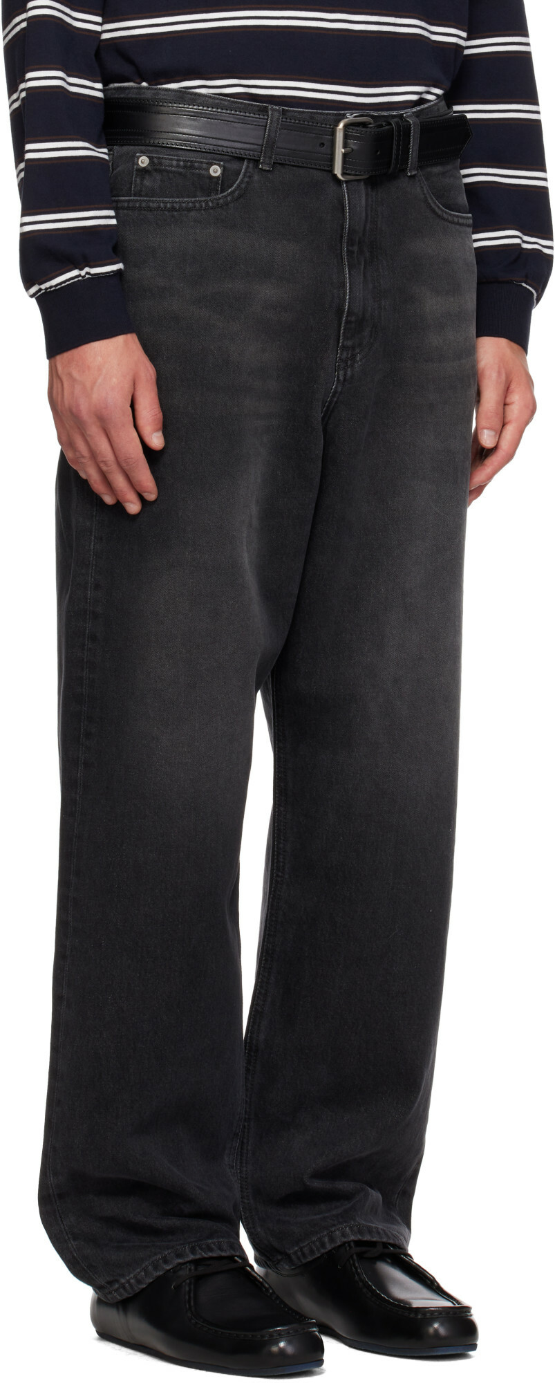 Dunst Black Straight Regular Jeans