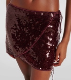 Oséree Marylin sequined miniskirt