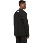 Heron Preston Black Logo Print Long Sleeve T-Shirt