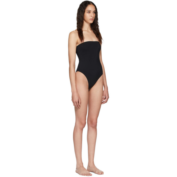 Lido Black Sedici Bandeau One-Piece Swimsuit