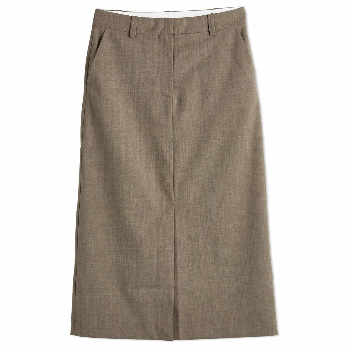 Samsøe Samsøe Women's Satove Midi Skirt in Bungee Cord