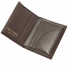 Comme des Garçons SA0641 Classic Wallet in Brown