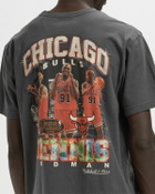 Mitchell & Ness NBA CHAMPIONSHIP PLAYER TEE CHICAGO BULLS 1996 DENNIS RODMAN Black Mens Shortsleeves/Team Tee