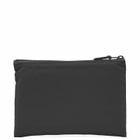 BEAMS JAPAN Logo A5 Flat Pouch in Black 
