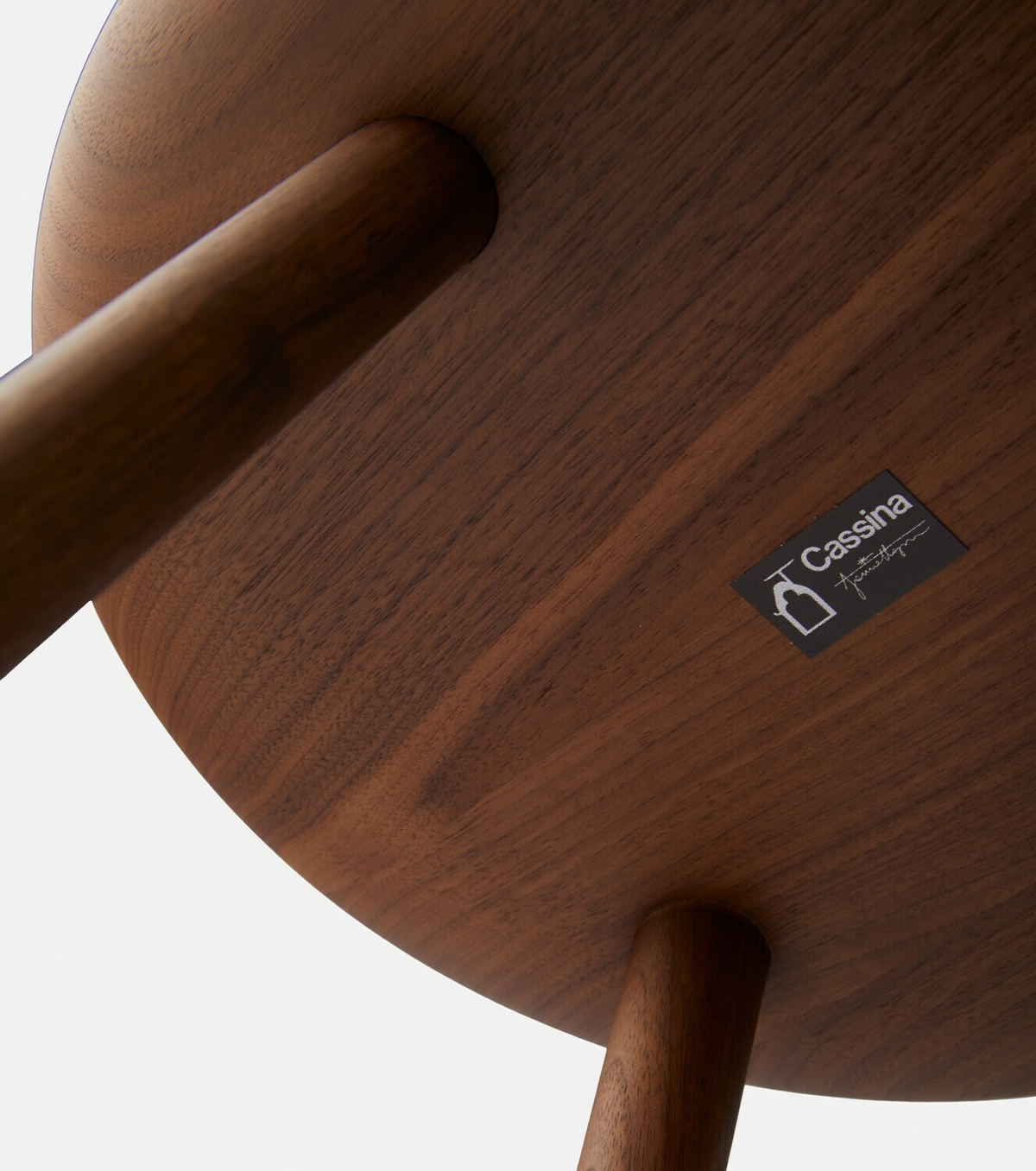 Cassina Réaction Poétique walnut side table by Jaime Hayon