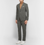 Theory - Black Chambers Slim-Fit Stretch-Wool Suit Jacket - Gray